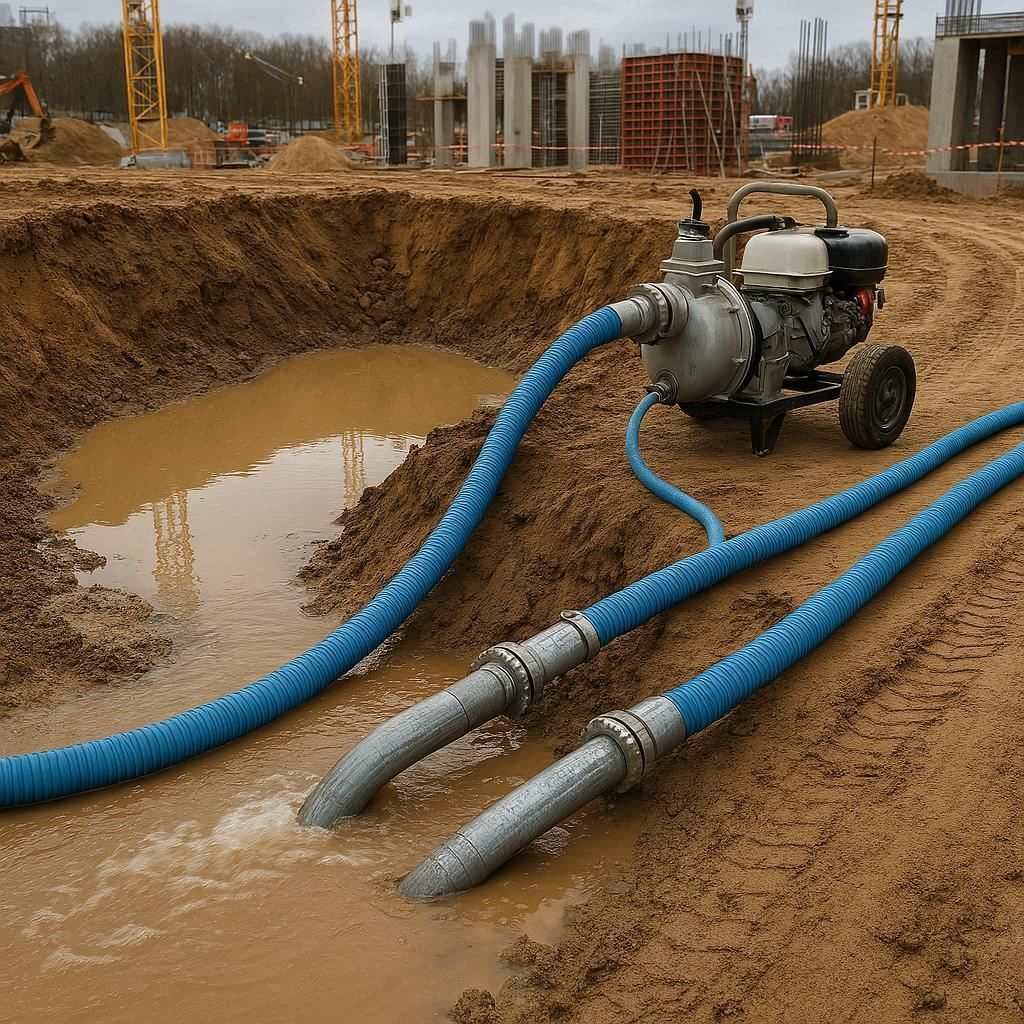 Водопонижение и осушение котлована в Сочи
