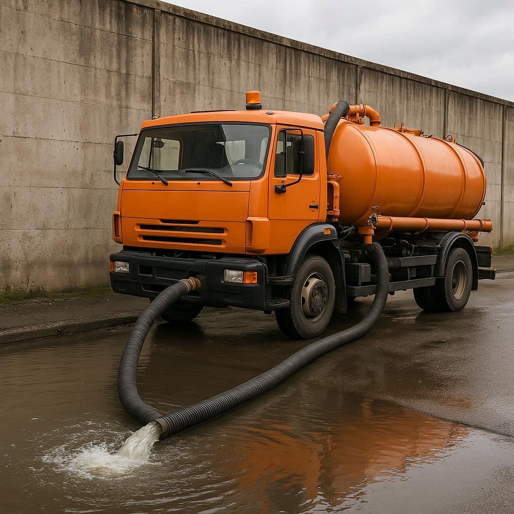 Откачка воды в Сочи