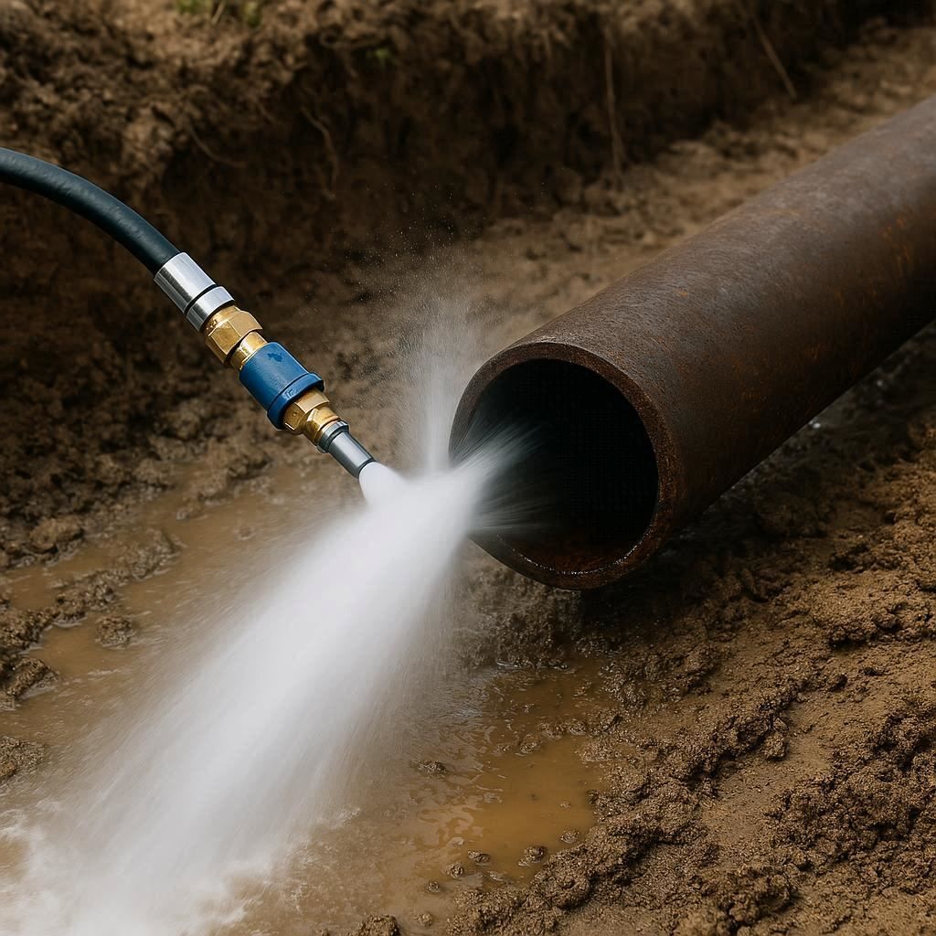 Гидродинамическая прочистка водопроводных труб в Сочи