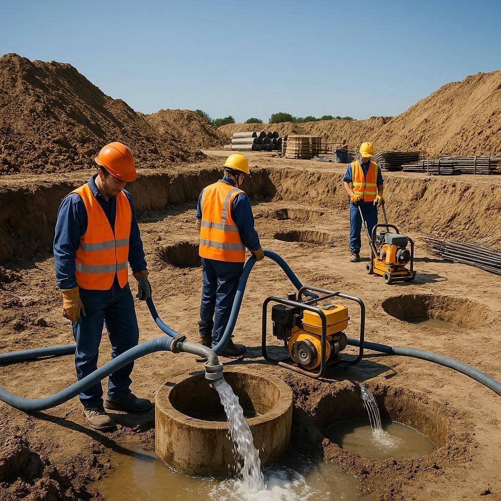 Глубинное водопонижение скважинами в Сочи