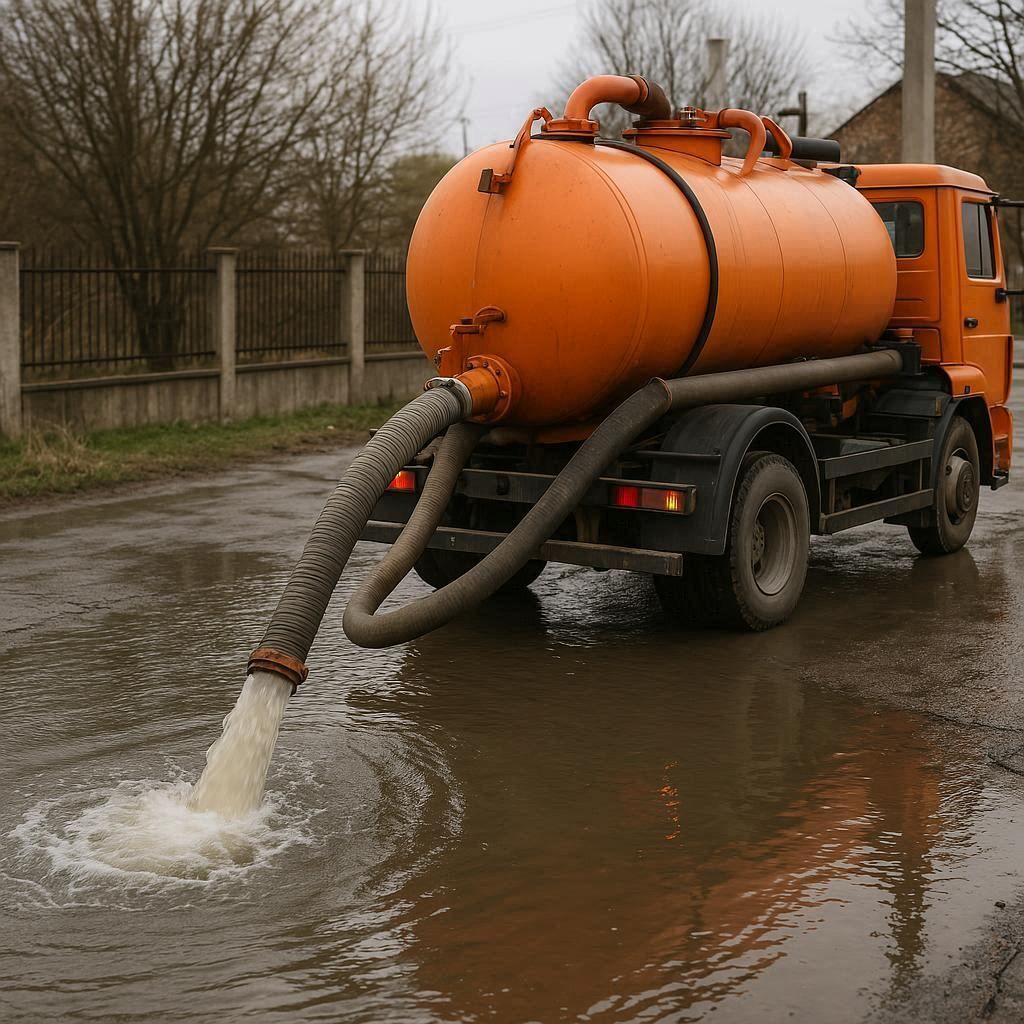 Откачка воды в Сочи